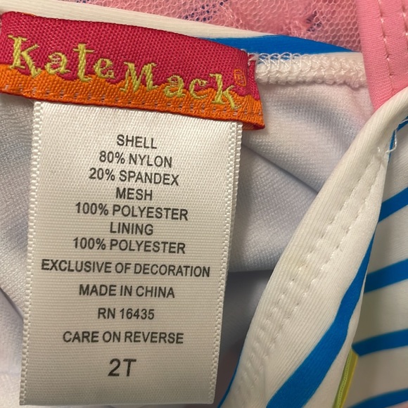 NWT Kate Mack Toddler Girl Swimsuit - Picture 5 of 5